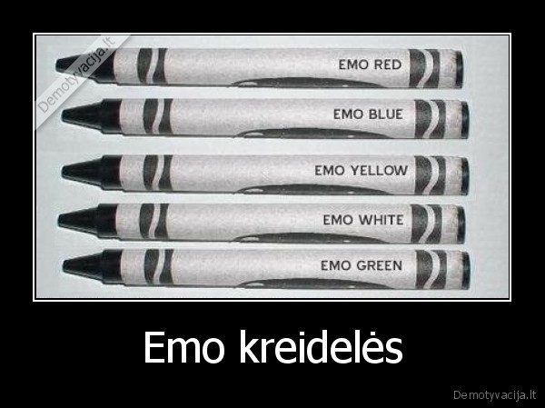 Emo kreidelės - 