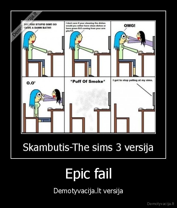 Epic fail - Demotyvacija.lt versija