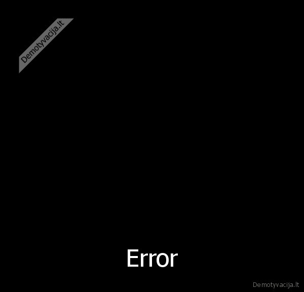 Error - 