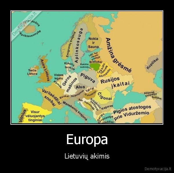 Europa - Lietuvių akimis