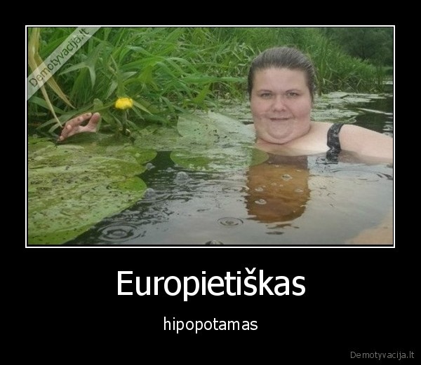 Europietiškas - hipopotamas