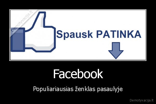 Facebook - Populiariausias ženklas pasaulyje