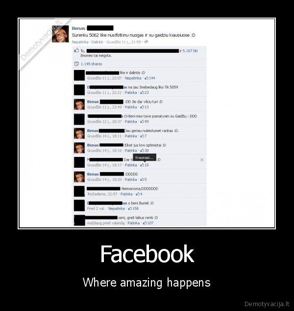 Facebook - Where amazing happens