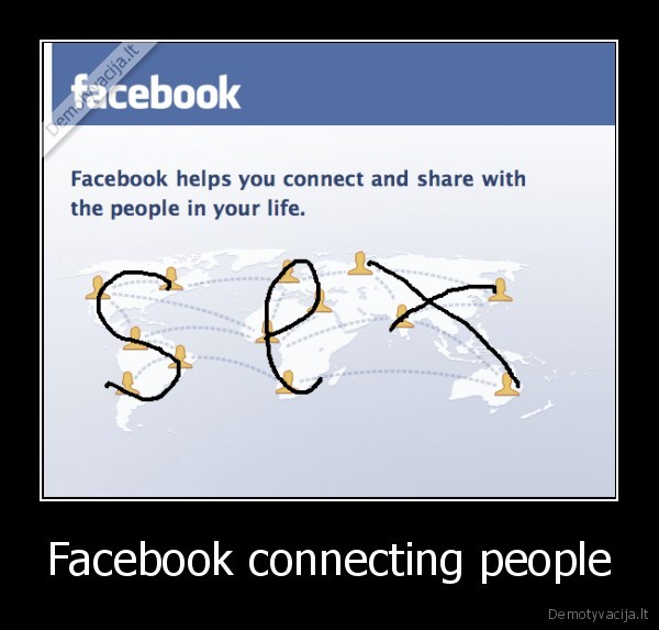 Facebook connecting people - 