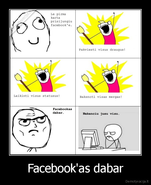 Facebook'as dabar - 