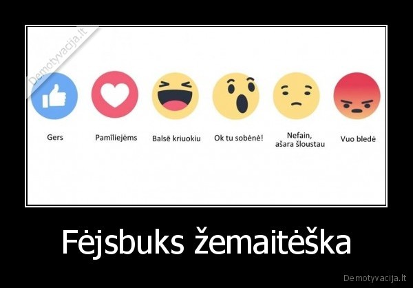 Fėjsbuks žemaitėška - 