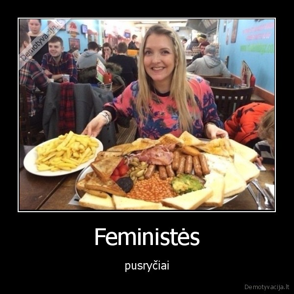 Feministės - pusryčiai