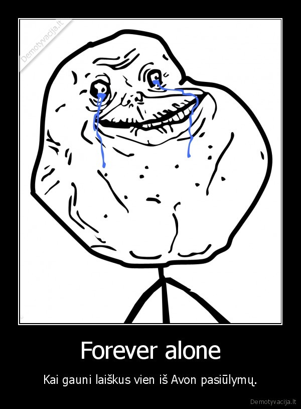 Forever alone - Kai gauni laiškus vien iš Avon pasiūlymų.