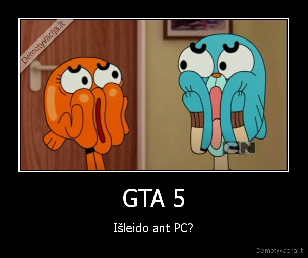 GTA 5 - Išleido ant PC?