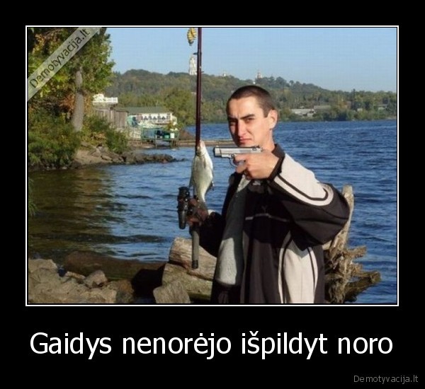 Gaidys nenorėjo išpildyt noro - 