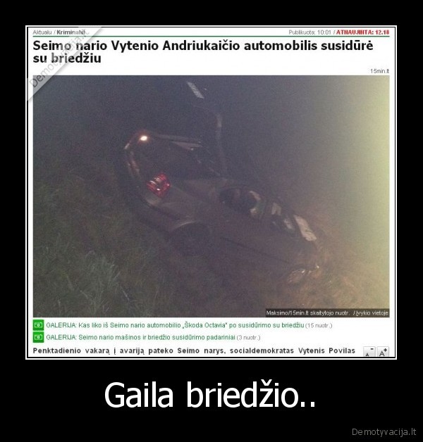 Gaila briedžio.. - 