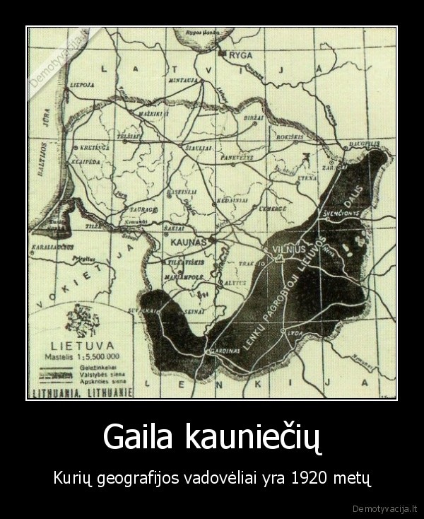 Gaila kauniečių - Kurių geografijos vadovėliai yra 1920 metų