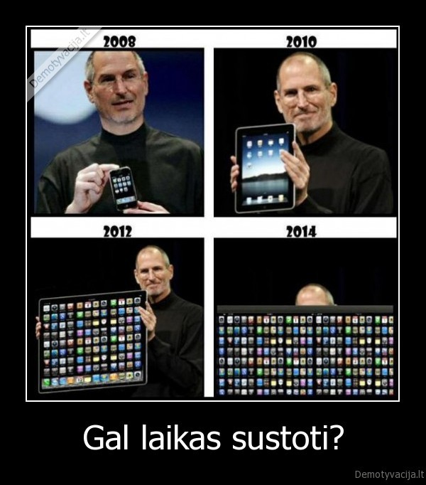 Gal laikas sustoti? - 