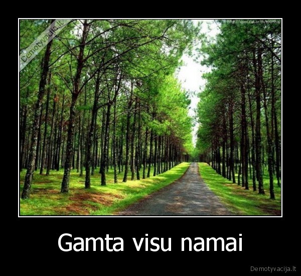 Gamta visu namai - 
