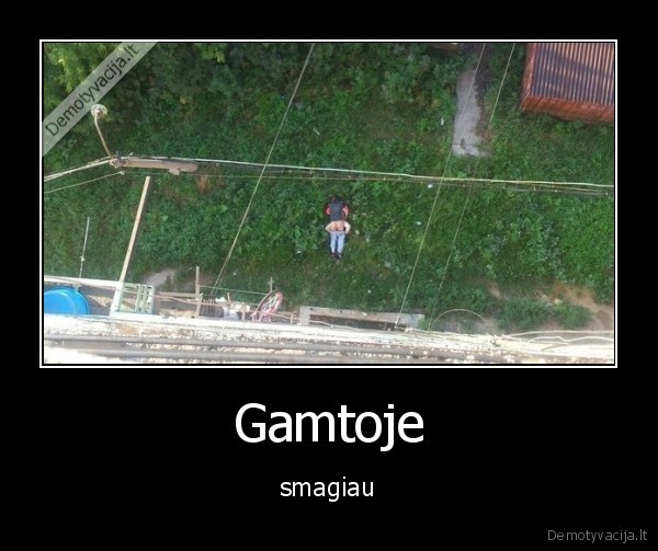 Gamtoje - smagiau