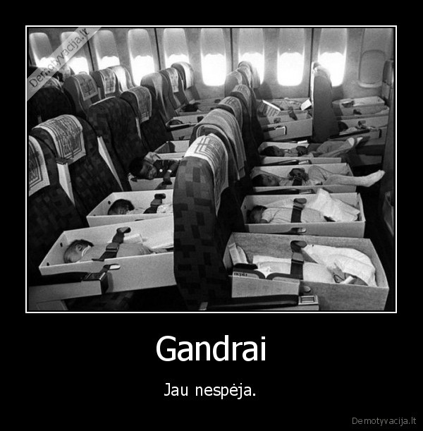 Gandrai - Jau nespėja.