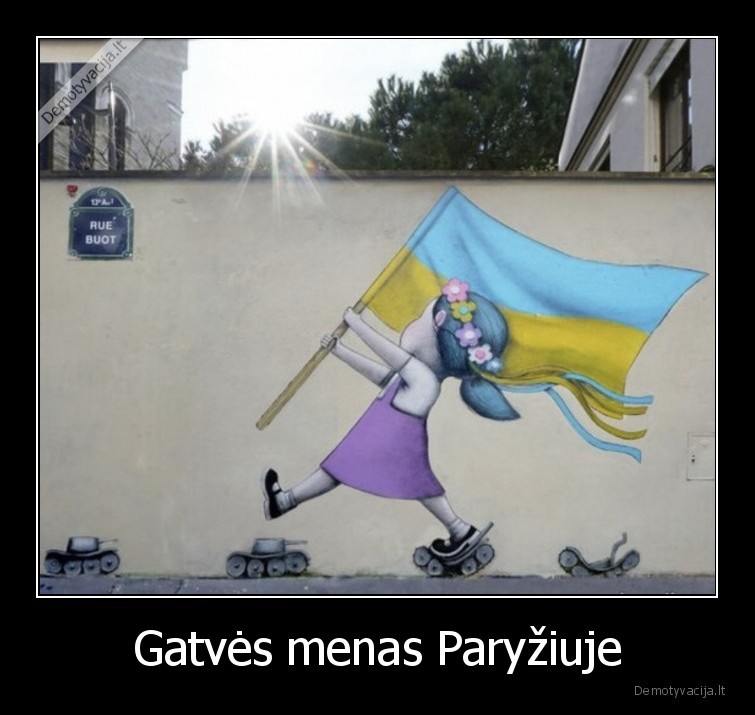 Gatvės menas Paryžiuje - 