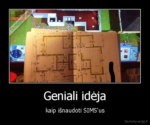 Geniali idėja - kaip išnaudoti SIMS'us