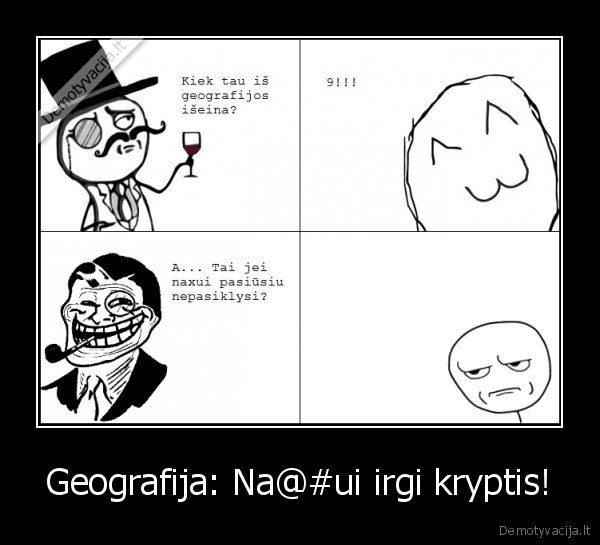 Geografija: Na@#ui irgi kryptis! - 