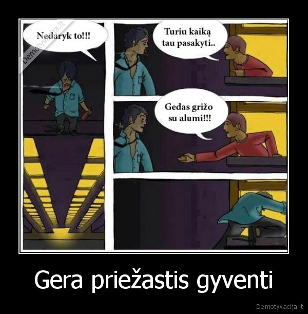 Gera priežastis gyventi - 