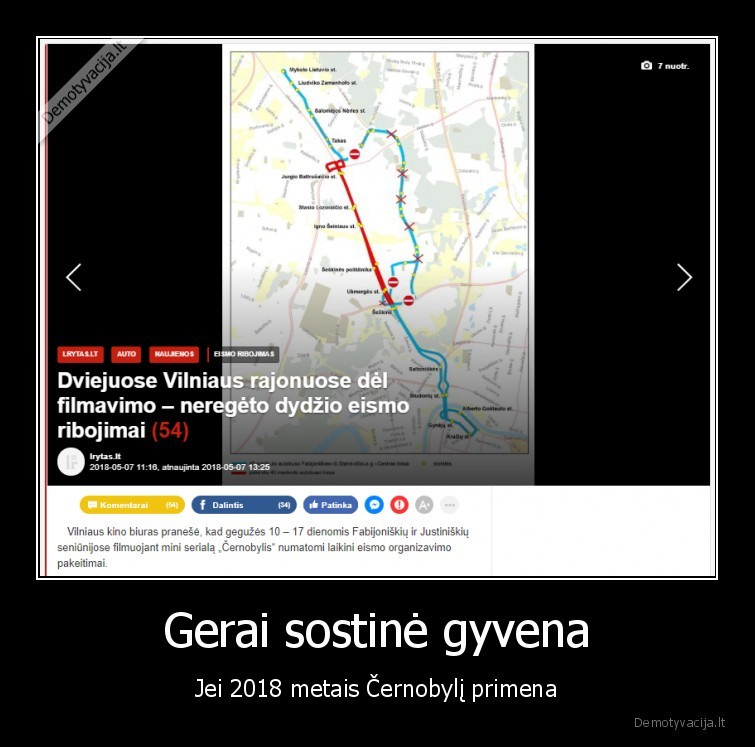 Gerai sostinė gyvena - Jei 2018 metais Černobylį primena