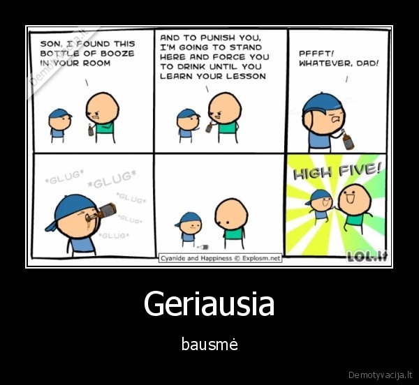 Geriausia - bausmė