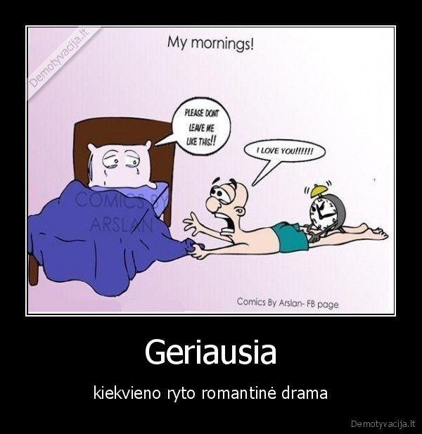 Geriausia - kiekvieno ryto romantinė drama