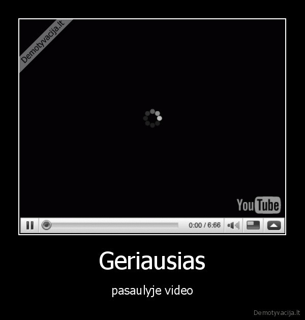 Geriausias - pasaulyje video