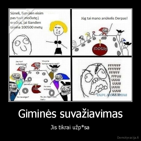 Giminės suvažiavimas - Jis tikrai užp*sa