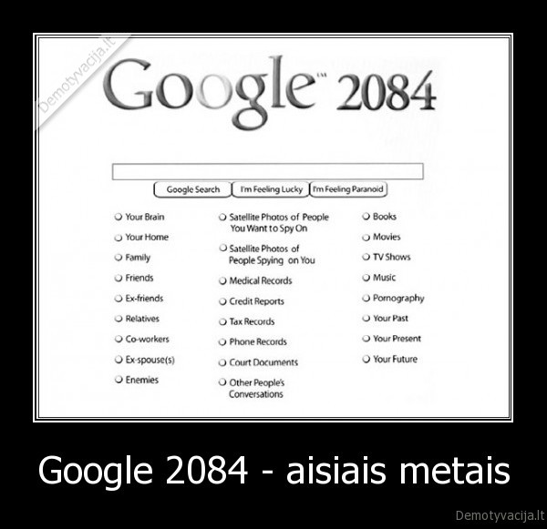 Google 2084 - aisiais metais - 