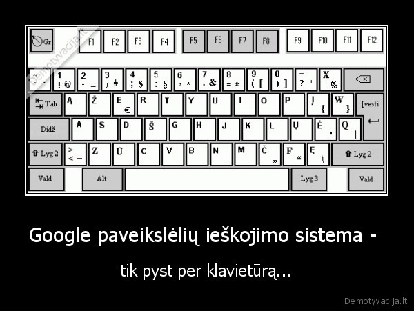 Google paveikslėlių ieškojimo sistema -  - tik pyst per klavietūrą...