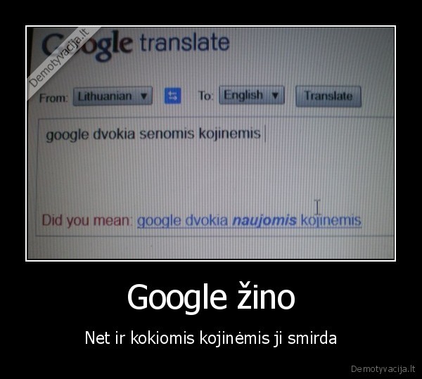 Google žino - Net ir kokiomis kojinėmis ji smirda
