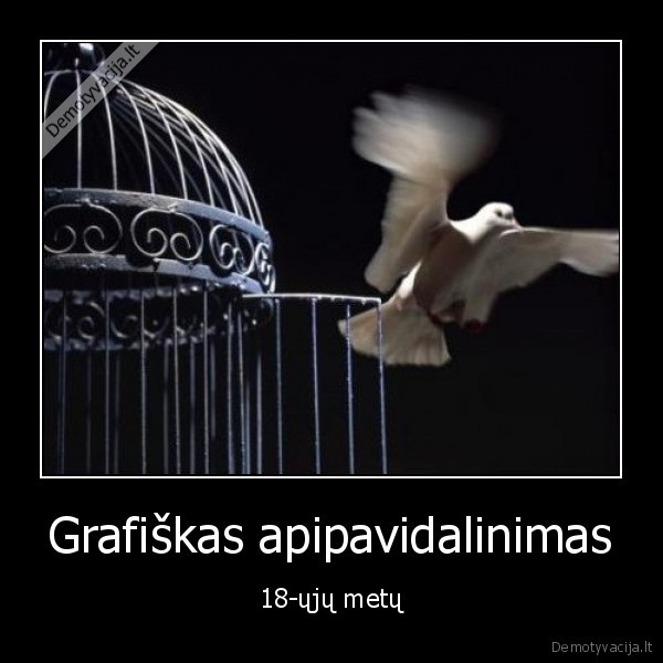 Grafiškas apipavidalinimas - 18-ųjų metų