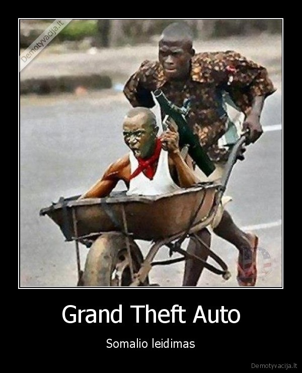 Grand Theft Auto - Somalio leidimas