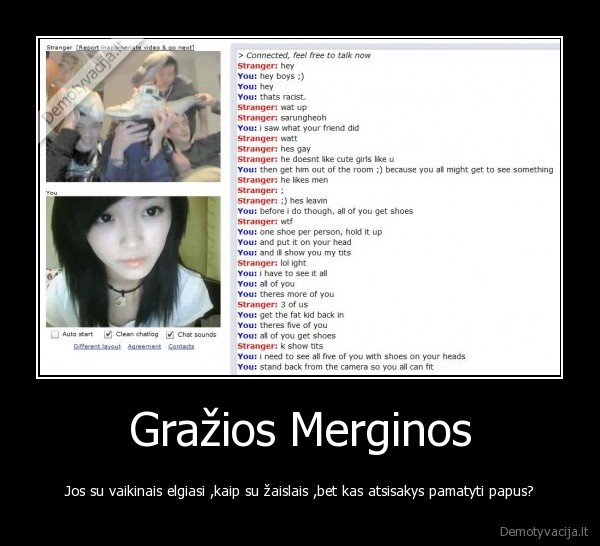 Gražios Merginos - Jos su vaikinais elgiasi ,kaip su žaislais ,bet kas atsisakys pamatyti papus?