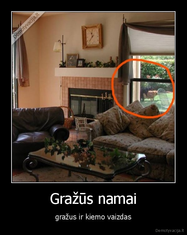 Gražūs namai - gražus ir kiemo vaizdas