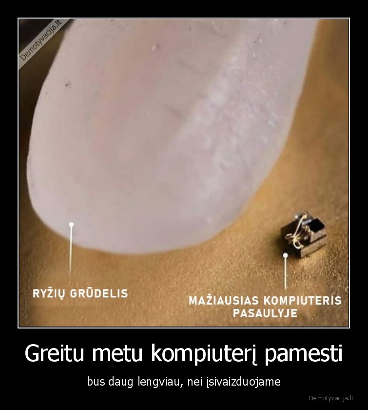 Greitu metu kompiuterį pamesti - bus daug lengviau, nei įsivaizduojame