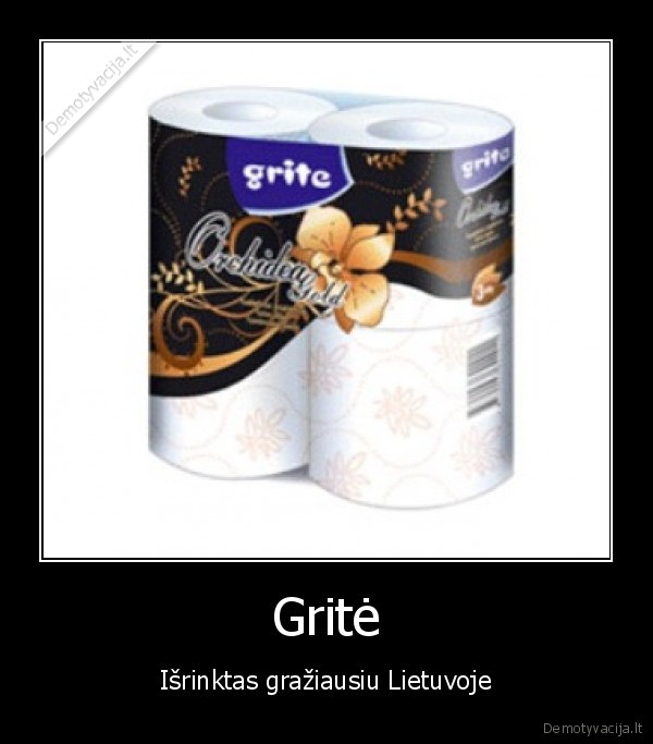 Gritė - Išrinktas gražiausiu Lietuvoje