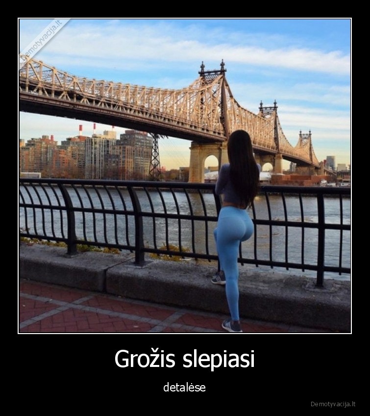 Grožis slepiasi - detalėse