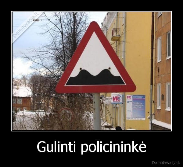 Gulinti policininkė - 