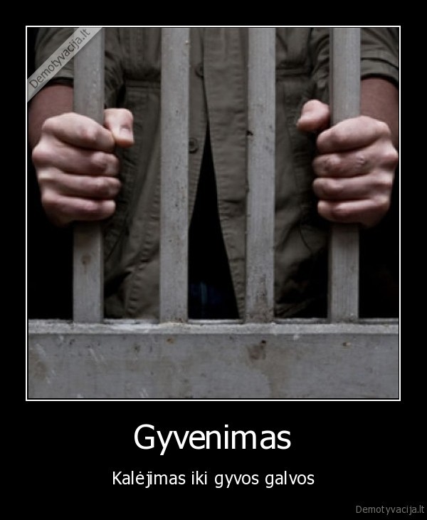 Gyvenimas - Kalėjimas iki gyvos galvos