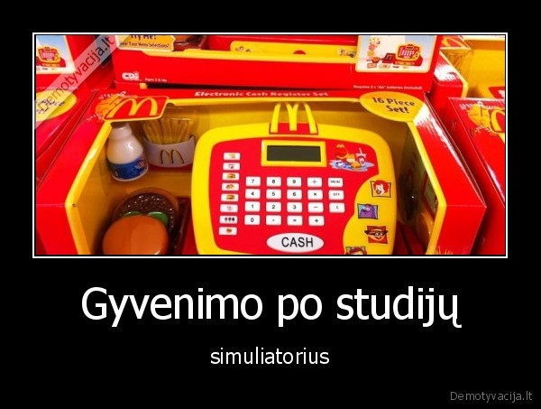 Gyvenimo po studijų - simuliatorius