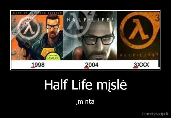 Half Life mįslė - įminta