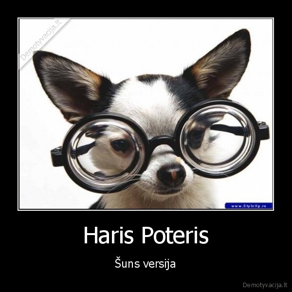 Haris Poteris - Šuns versija