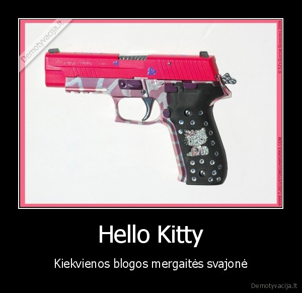 Hello Kitty - Kiekvienos blogos mergaitės svajonė