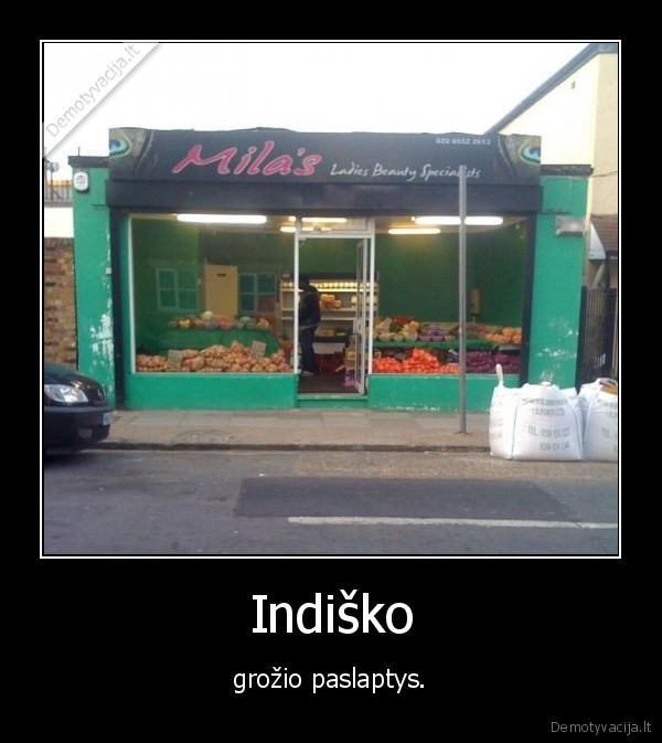 Indiško - grožio paslaptys.