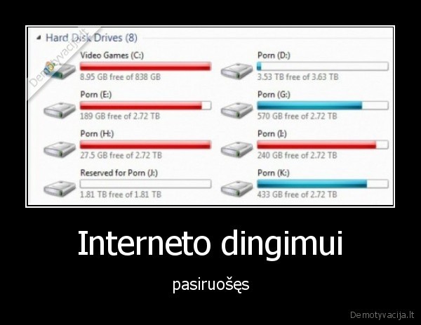 Interneto dingimui - pasiruošęs