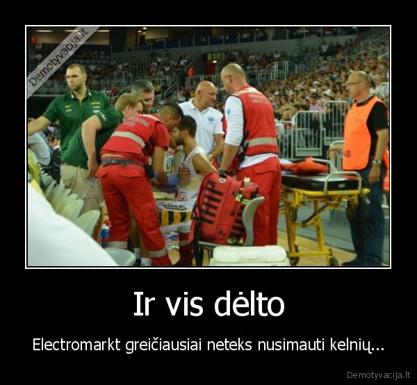 Ir vis dėlto - Electromarkt greičiausiai neteks nusimauti kelnių...