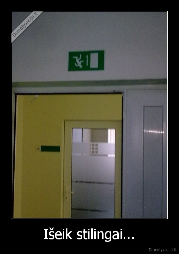 Išeik stilingai... - 