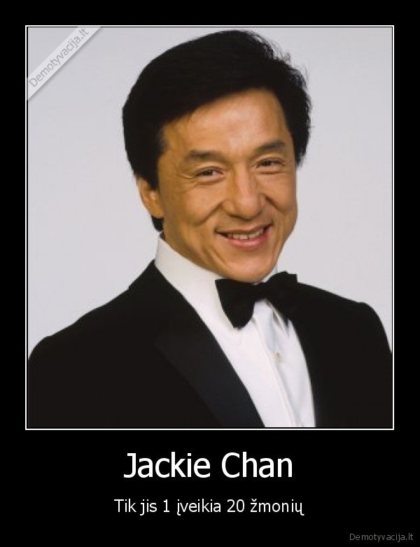 Jackie Chan - Tik jis 1 įveikia 20 žmonių